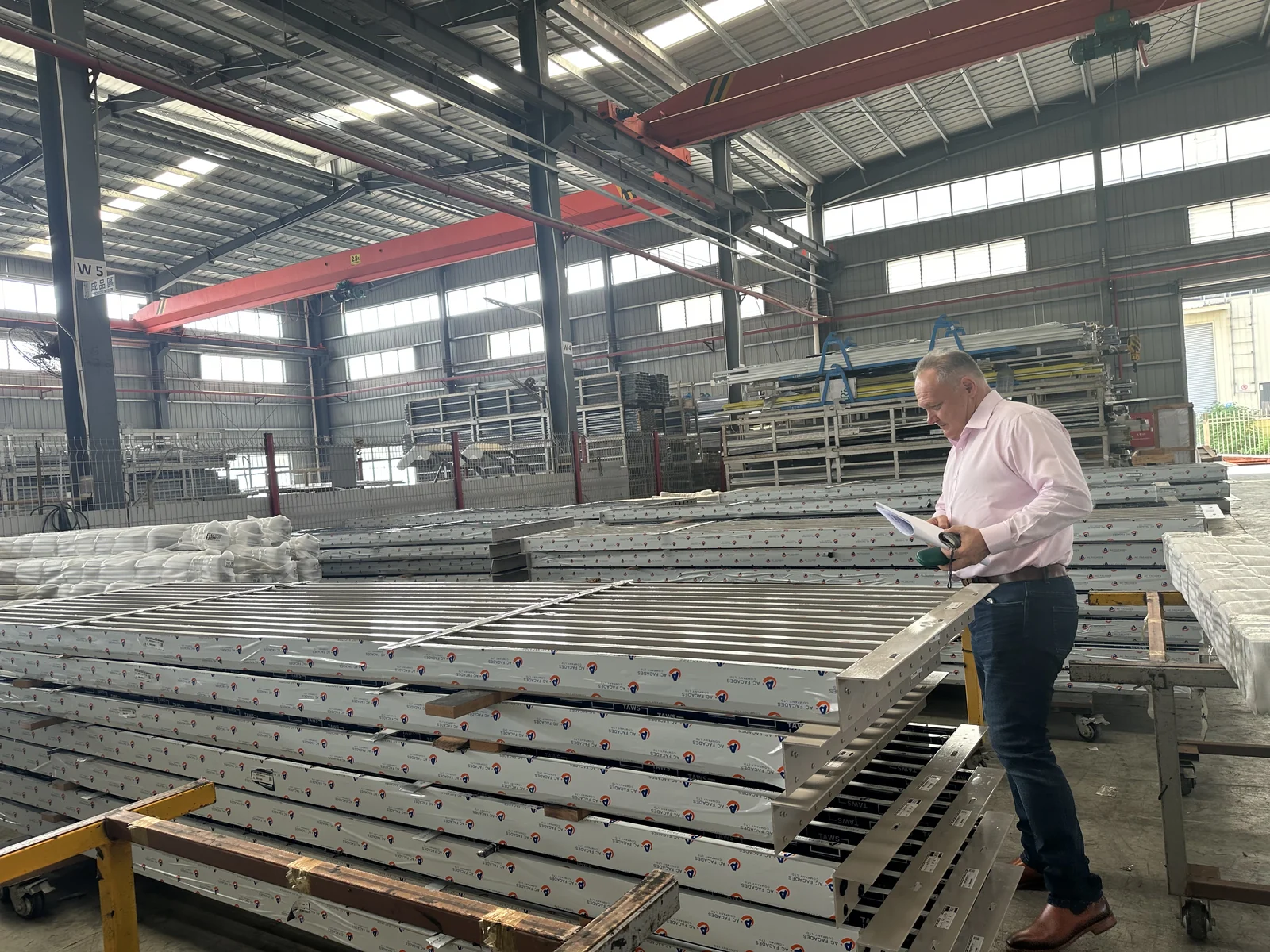 Inspection of screen assemblies on the factory floor
